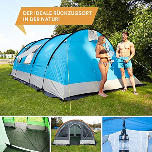 skandika helsinki 6 man tent skandika Helsinki - 6 Personas - Tienda de campaña Familiar - túnel