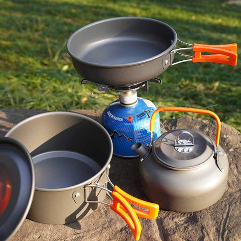 OLLAS Y SARTENES PARA CAMPING