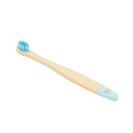 Wild & Stone | Cepillo de dientes de bambú orgánico para bebés | Cuatro colores | Cerdas de fibra | Mango 100% biodegradable | Cepillos de dientes veganos ecológicos para bebés