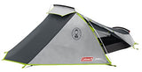 Coleman Cobra compacta Ultraligera para 2 Personas, 100% Impermeable, Cosida en el Suelo, Tienda de campaña con Postes de Aluminio, Lanzamiento rápido, Unisex Adulto, Gris, Talla única
