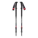Black Diamond Trail Pro Trek Poles Bastones de Senderismo, Unisex-Adult, Fire Red, 105-140 cm