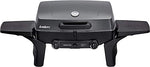 Enders Urban Pro Barbacoa de gas portatil como barbacoa de mesa – Barbacoa con tapa, termómetro y estantes abatibles – Barbacoa camping jardín exterior con 2 quemadores #206033