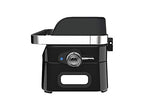 Campingaz Barbacoa de gas Attitude2go R, barbacoa de mesa con poco humo, barbacoa de balcón portátil, barbacoa de camping, con tapa, termómetro y parrilla de hierro fundido
