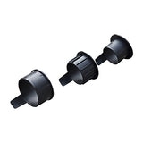 Outsunny Base Sombrilla Acero Inoxidable Soporte Pie para Parasol Φ34mm/Φ38mm/Φ48mm Jardín Patio Color Plateado