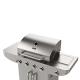 Teka Gourmet 4100G - Barbacoa de Gas, Barbacoa Exterior 5 Quemadores, Barbacoa Portátil con Ruedas, Color Acero Inoxidable