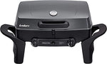 Enders Urban Pro Barbacoa de gas portatil como barbacoa de mesa – Barbacoa con tapa, termómetro y estantes abatibles – Barbacoa camping jardín exterior con 2 quemadores #206033