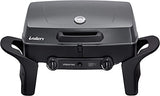 Enders Urban Pro Barbacoa de gas portatil como barbacoa de mesa – Barbacoa con tapa, termómetro y estantes abatibles – Barbacoa camping jardín exterior con 2 quemadores #206033