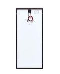 Placa Solar de 200W 12V tecnología de celda PERC solar monocristalino de módulo solar con marco negro