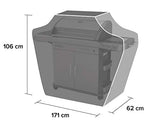 CAMPINGAZ Funda para Barbacoas Premium XXL, Robusta e Impermeable, revestida con PU, Resistente a la Intemperie, Cordel de sujeción, para 3 y 4 Series RBS, Protege del Sol, del Polvo y de la Lluvia