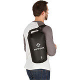 Earth Pak Bolsa Estanca- Impermeable Bolsa Seca de compresión Mantiene el Equipo seco para Kayak, Playa, Deportes, Rafting, Acampada y Pesca (Negro, 10L)