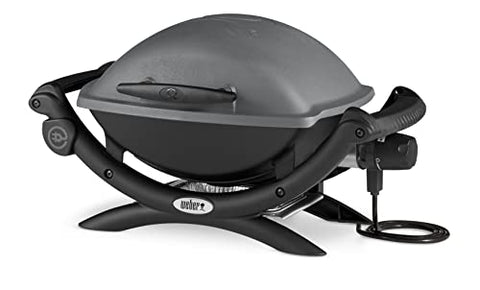 Weber Q1400 Barbacoa Eléctrica, 43 x 32cm, Dark Grey 52020053