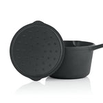 BBQ-Toro Cazuela de hierro fundido con tapa | 2 litros