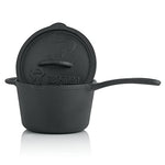 BBQ-Toro Cazuela de hierro fundido con tapa | 2 litros