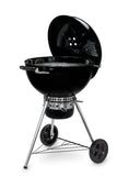 Weber GBS E-5750 Parrilla Carbón vegetal Carro Negro, Plata - Barbacoa (Parrilla, Carbón vegetal, 2342 cm², 57 cm, Carro, Grid)