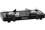 Outwell para Aperitivos de 2 Hervidor Hornillo de Gas, Black, One Size