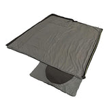 Outwell Contour Midnight Black Saco Dormir crem.Der, Unisex Adulto, Multicolor, Estándar