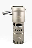 Titanium Backpacking Woodburning Stove