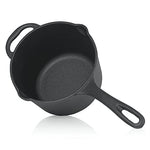 BBQ-Toro Cazuela de hierro fundido con tapa | 2 litros