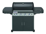 Campingaz 4 Series LS Plus Dual Gas - Barbacoa con 2 parrillas, 4 quemadores de acero inoxidable y 1 de lado