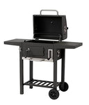 tepro Toronto - Barbacoa de carbón compacta, color antracita/acero inoxidable