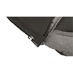 Outwell Contour Midnight Black Saco Dormir crem.Der, Unisex Adulto, Multicolor, Estándar