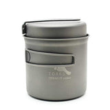 TOAKS Titanium 1100ml Pot with Pan by TOAKS