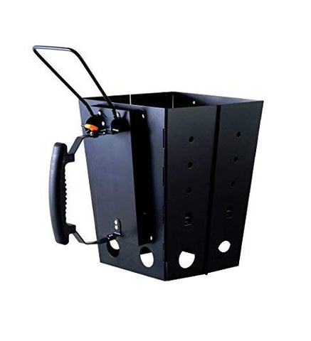 Oztrail Encendedor de Carbon Plegable Hecho de Acero con Bolsa de Transporte 1.7kg 20x25x6cm Folding Charcoal Starter OCF-SCF-D Chimenea de Encendido de Acero
