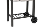 tepro Toronto - Barbacoa de carbón compacta, color antracita/acero inoxidable