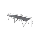 CAMPART Travel BE-0624 - Cama o Catre para Camping, Gris