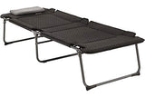 Outwell Pardelas L Camping Lounger 3 piernas/piernas Negro