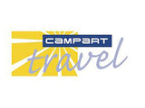 CAMPART TRAVEL Camping Set - Mesa de Camping Plegable de Aluminio, Altura Regulable, con Dos sillas Plegables, fácil y fácil de Guardar.