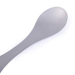 Boundless Voyage Cuchara Tenedor de Titanio Ultraligero Cuchillo Spork 3 en 1 Spork para Acampar al Aire Libre y Senderismo