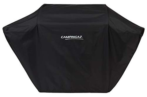 CAMPINGAZ BBQ ACCY Cover S Funda para Barbacoa, Resistente al Agua y a la Intemperie, cordón de fijación 3 Series Classic Grills, protección Solar, Polvo y Lluvia, Negro