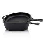 BBQ-TORO Olla de Hierro Fundido con Tapa y Mango | 4,4 litros