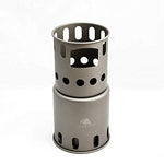 Titanium Backpacking Woodburning Stove