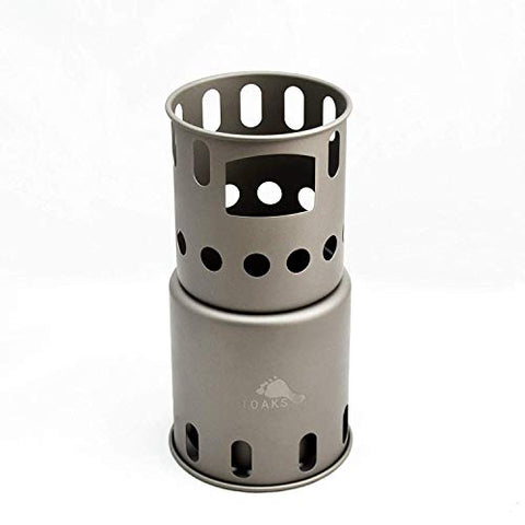 Titanium Backpacking Woodburning Stove