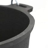 BBQ-TORO Horno Holandés I Serie Premium I Dutch Oven I Hierro Fundido I Quemado