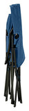 Grand Canyon EL Tovar Lounger - Silla de Camping, Silla Plegable con reposabrazos, Respaldo Alto y reposapiés - hasta 100 kg - Aluminio - Dark Blue (Azul)