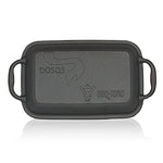 BBQ-Toro Molde para Pan | 2 en 1 - Olla + Sartén Rectangular de Hierro Fundido para Horno | 4,5 litros
