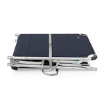 CAMPART Travel BE-0637 Tumbona, Tejido de poliéster 600D, Respaldo plegable