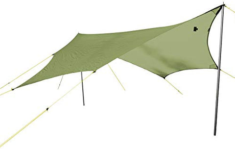 Wechsel Tents Wing M - Toldo para Tienda de campaña, protección contra la Intemperie, para Hamaca, Zero-G, Color Verde