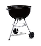 Weber Bar-B-Kettle - Barbacoa de carbón, 30 mm, 580 mm, 990 mm, Color Negro