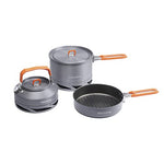Fire-Maple Kit de Utensilios de Cocina Compactos para Camping con Diseño Anidado