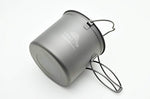 TOAKS Titanium 1100ml Pot with Bail Handle by TOAKS