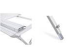 Set Luxe Camping – Grande Table de Camping en Aluminium avec Confort Chaises léger & Pliable – Facile à Ranger.