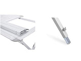Set Luxe Camping – Grande Table de Camping en Aluminium avec Confort Chaises léger & Pliable – Facile à Ranger.