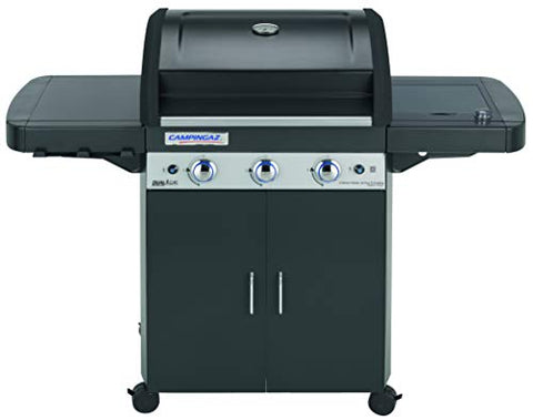 CAMPINGAZ 3 Series LS Plus Dual Gas Barbacoa Gas, BBQ con 2 Parrillas, 3 quemadores de Acero Inoxidable y 1 Lado