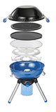 Campingaz Party Grill 400 CV - Barbacoa (2000 W, Barbacoa de contacto, Gas natural, 2000 W, 145 g/h, Mesa), abierto: Ø 36 x 42 cm (con soporte)