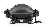 Weber Q1400 Barbacoa Eléctrica, 43 x 32cm, Dark Grey 52020053
