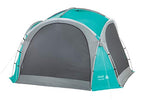 Coleman Event Dome - Carpa para Fiestas con Varillas de Acero, Gazebo, Tienda de Eventos, protección Solar SPF 50+, Color Azul, tamaño L - 3,65 x 3,65